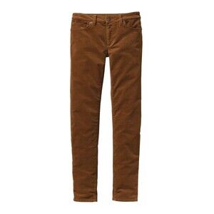 Patagonia Outdoors Women's Fitted Corduroy Pants Size 26 Fall Brown Bear Nature